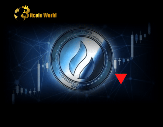 Huobi Token Tanks 93% in Minutes, Justin Sun Blames Liquidations and ‘Market Behavior’