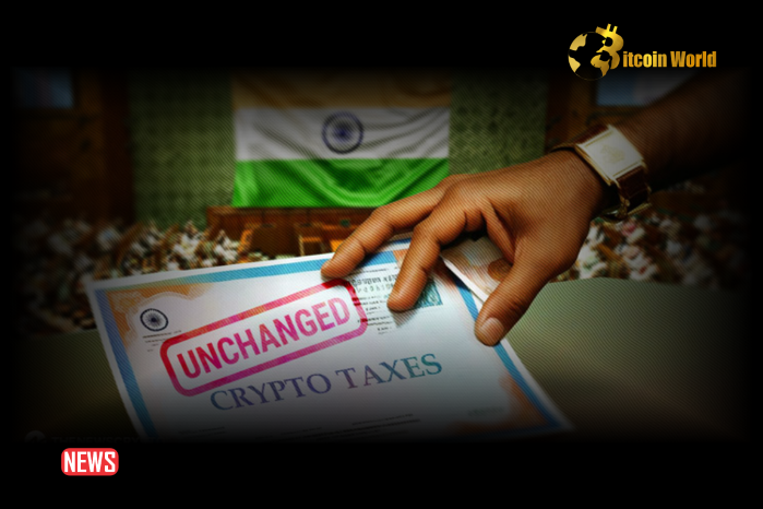 India Maintains 1% Crypto Tax Rate Despite Industry Pressure