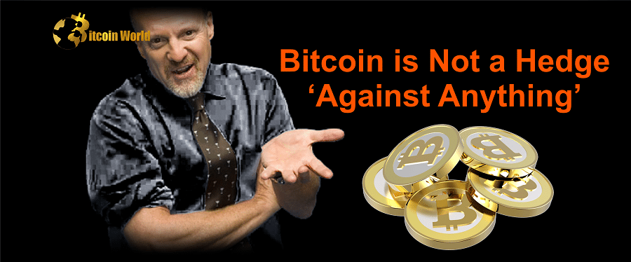 CNBC’s Jim Cramer Warns Investors To Stay Away From Crypto, Says Bitcoin Not a Hedge ‘Against Anything’