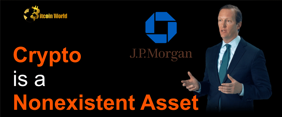 Crypto is a Nonexistent Asset for Big Institutional Investors - JPMorgan Exec