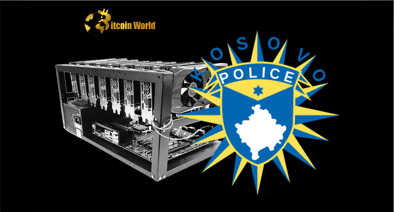 Crypto Raid: Kosovo Police Seize 174 Bitcoin Mining Rigs From Serbs