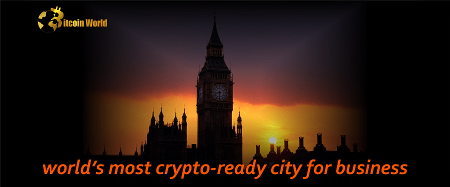 London Emerges as the World’s Most Crypto-Ready City for Business — Research