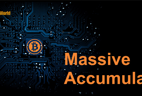 massive accumulation btc