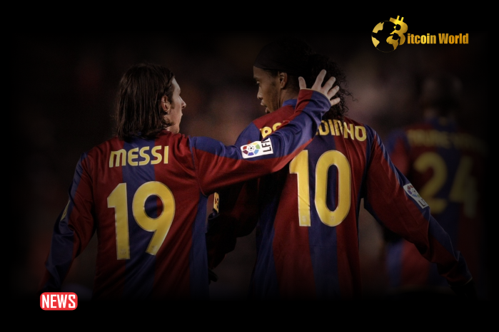 Ronaldinho Joins Messi In Promoting Solana-based Water Meme Coin