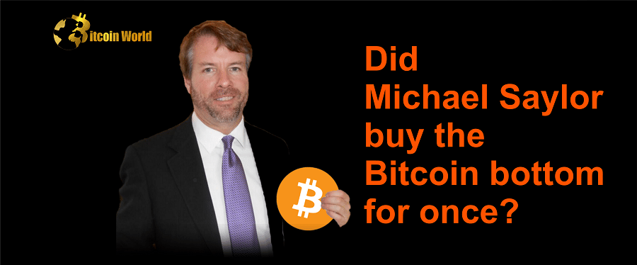 Crypto Biz: Did Michael Saylor buy the Bitcoin bottom for once?