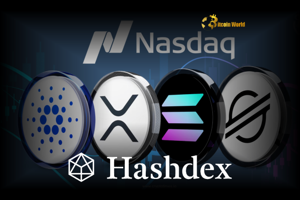 Nasdaq Proposes Bold Expansion for Hashdex Crypto ETF, Adding XRP, SOL & More