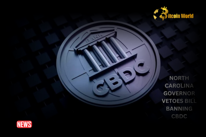 North Carolina's CBDC Ban Bill Vetoed By Governor