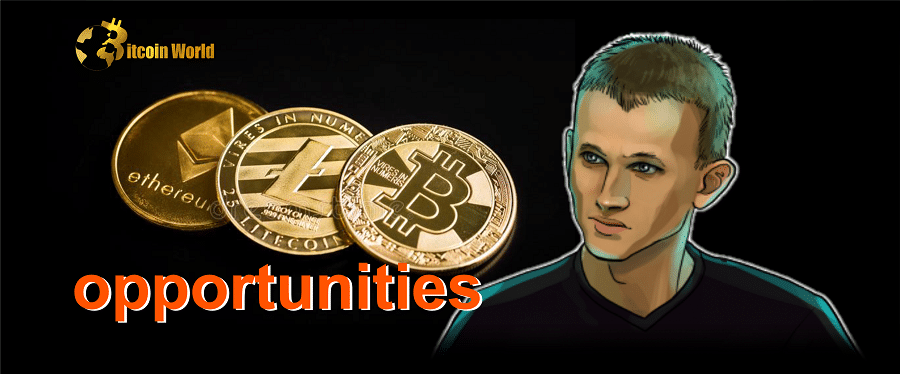 Vitalik Buterin Reveals 3 ‘huge’ Opportunities for Crypto in 2023