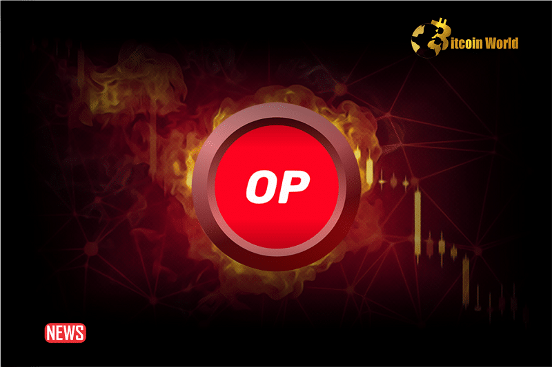 The Price Of Optimism (OP) Fell More Than 3% In 24 Hours