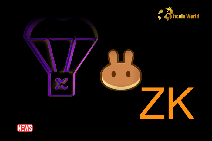 PancakeSwap Rewards Users With 2.4m ZK Token Airdrop