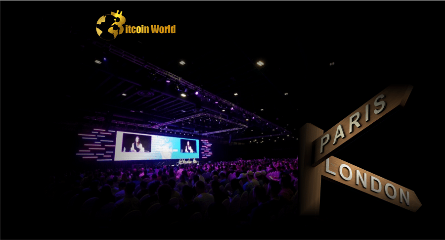 London loses ground to Paris in battle for crypto conference crown