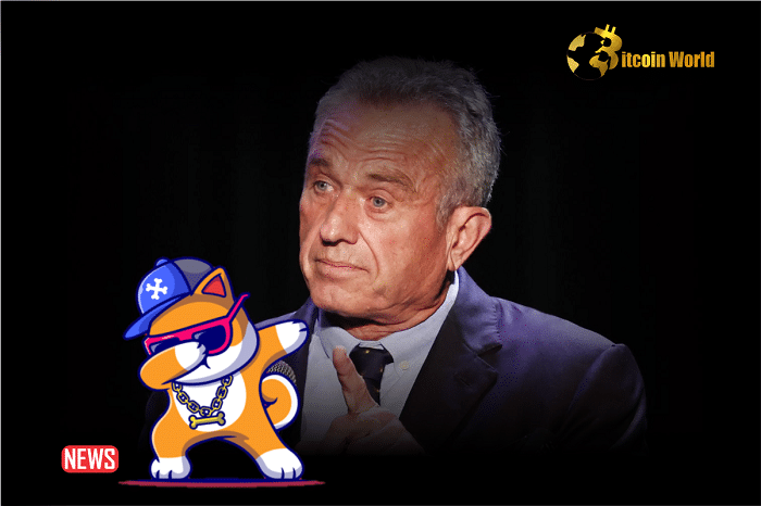 Presidential Candidate, RFK Jr., Backs Shiba Inu, Coin Price Soars By 23%
