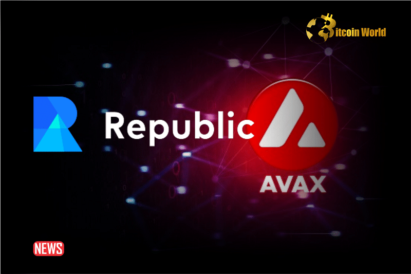 Republic Chooses Avalanche Blockchain For Tokenized Investment Fund