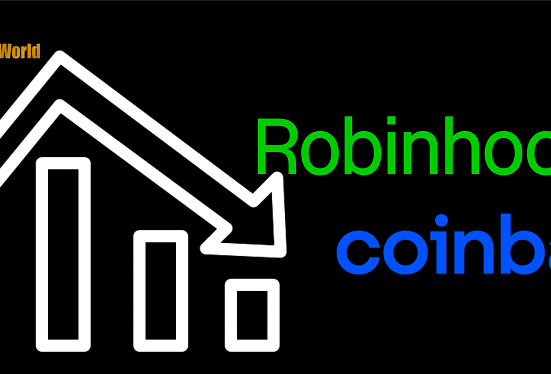 Crypto Stocks Continue Sell-off as COIN and HOOD Hit New Monthly Lows