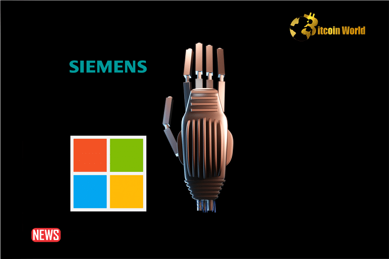 SIEMENS And Microsoft Collaborate To Advance AI Adoption In Manufacturing