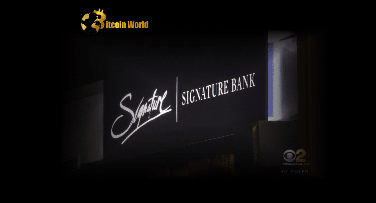 Signature Bank Board Member Says Shutdown Was Political