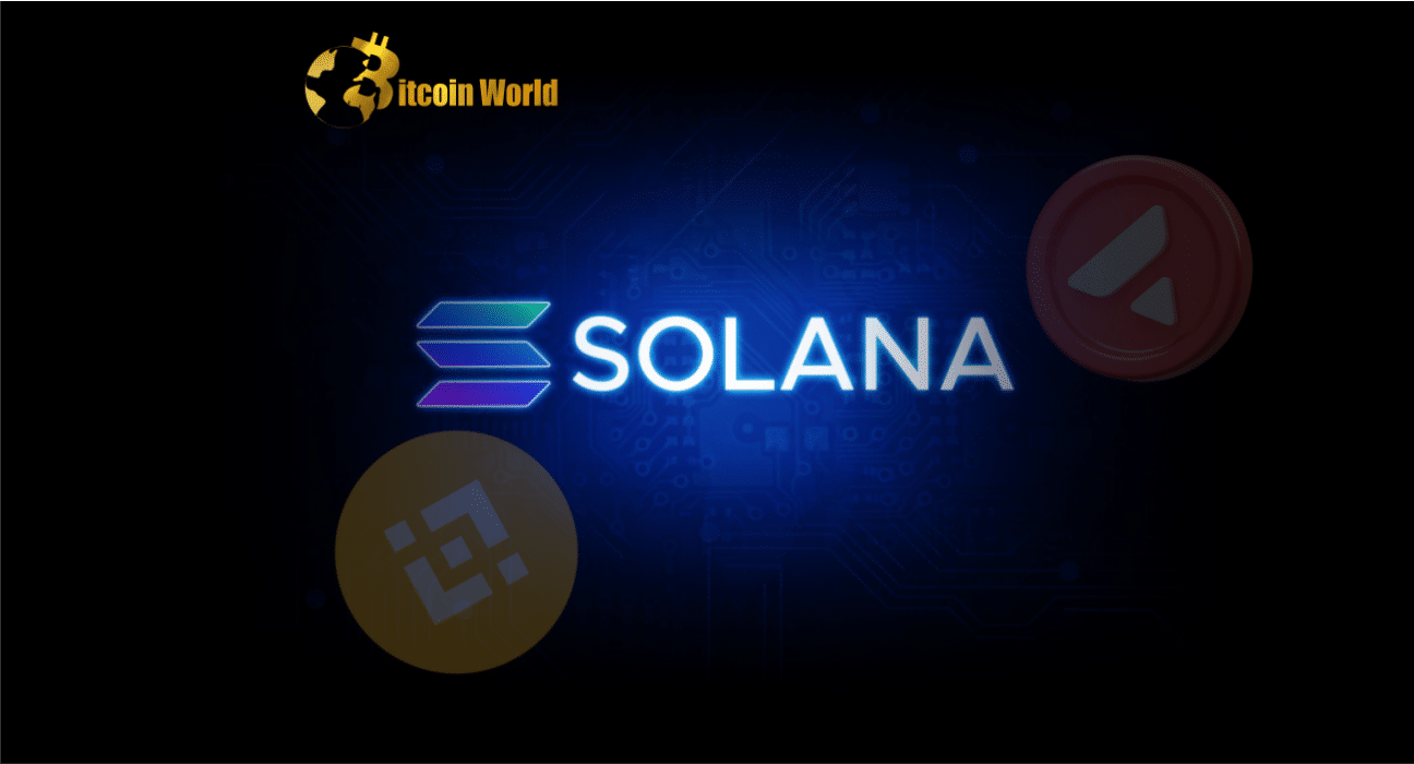 Solana’s TVL Growth Outperforms That of Avalanche ($AVAX) and $BNB, Data Shows
