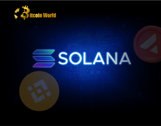 Solana’s TVL Growth Outperforms That of Avalanche ($AVAX) and $BNB, Data Shows