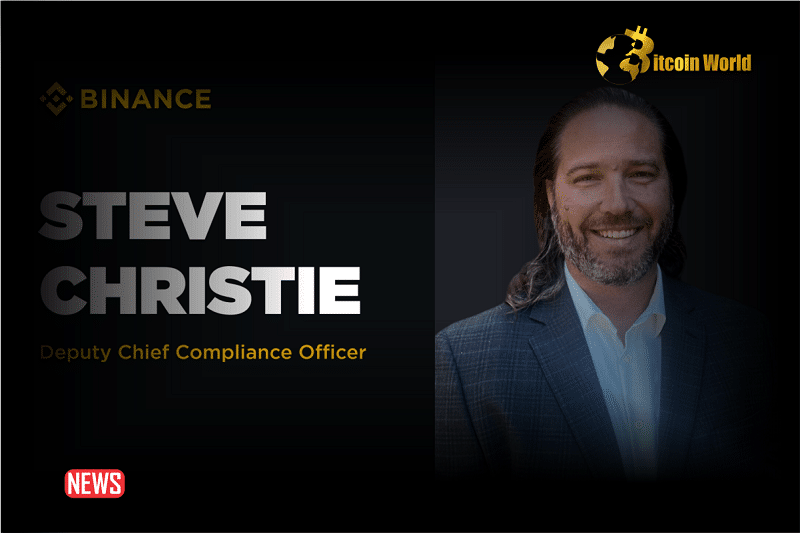Steve Christie Returns To Binance As Deputy Chief Compliance Officer