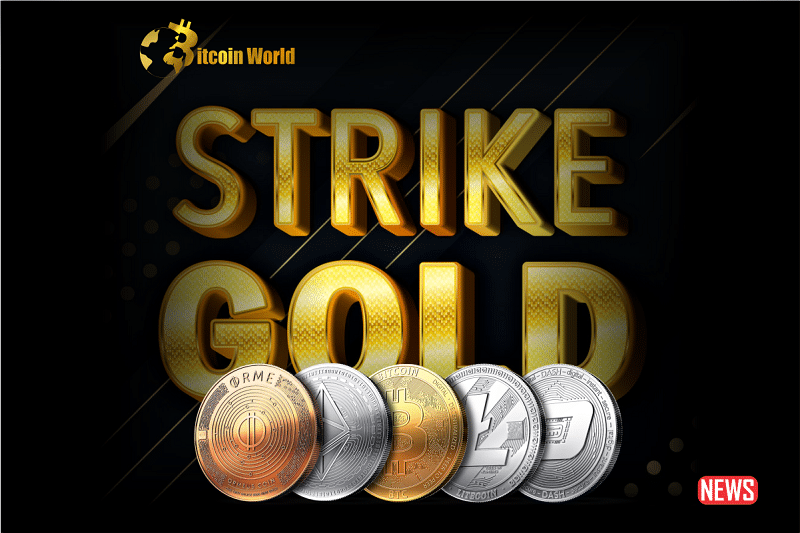 strike gold