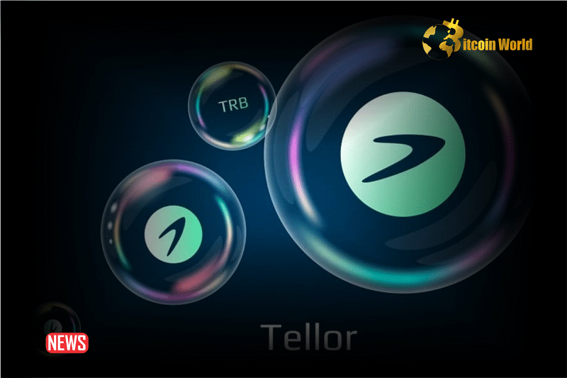 The Price Of Tellor (TRB) Suddenly Crashed From $530 to $151, Causing About $68M Loss In Liquidation