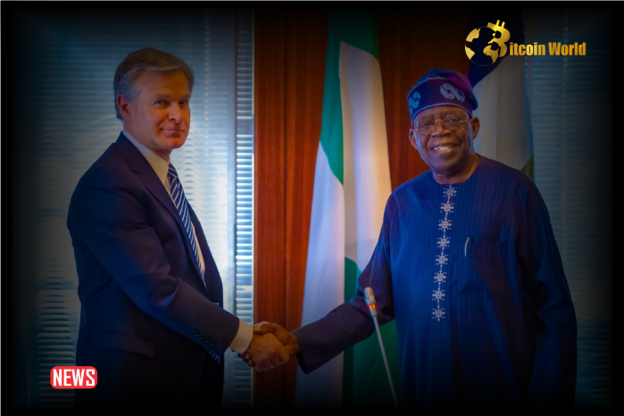 President Tinubu Meets FBI Director To Combat Crime And Terrorism