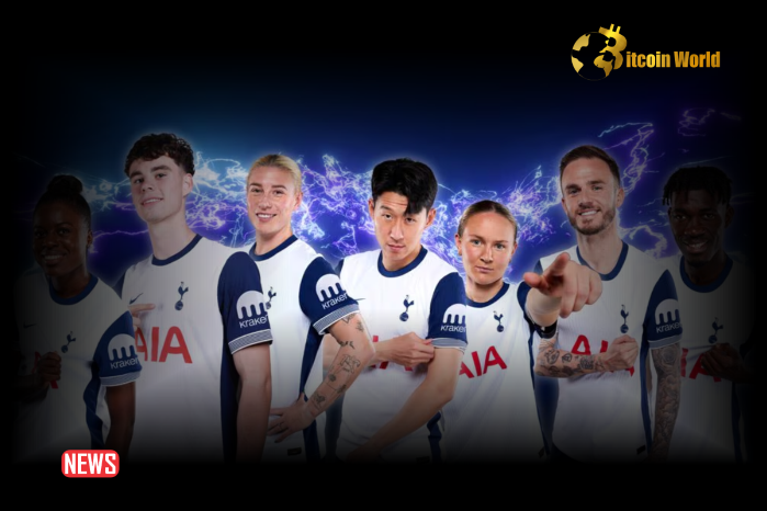 Top Cryptocurrency Exchange, Kraken, Teams Up With Tottenham Hotspur Football Club