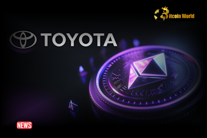 Toyota To Use Ethereum Blockchain To Secure Car Accounts