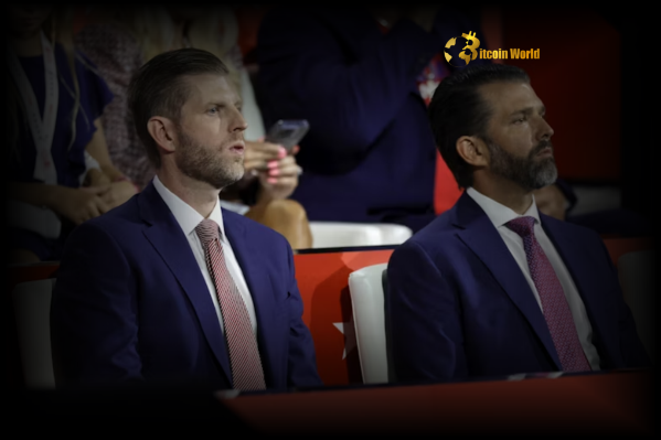 Trump Sons Denounce ‘Unauthorized’ TRUMP Crypto Wallet