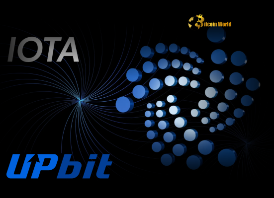 Upbit Announces Crucial IOTA Circulating Supply Update