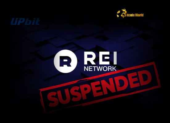 Upbit Issues Urgent Alert: REI Network Suspension Halts Deposits & Withdrawals