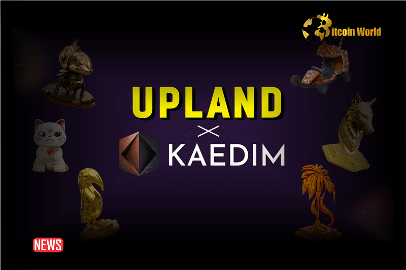 Upland Partners With AI Studio Kaedim To Accelerate Metaverse Asset Production