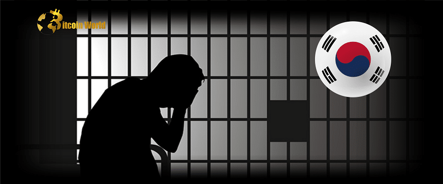 v jailed south korea