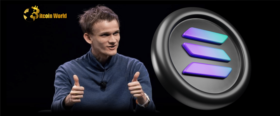 Ethereum Founder, Vitalik Buterin, Says he Hopes Solana gets a 'Chance to Thrive'