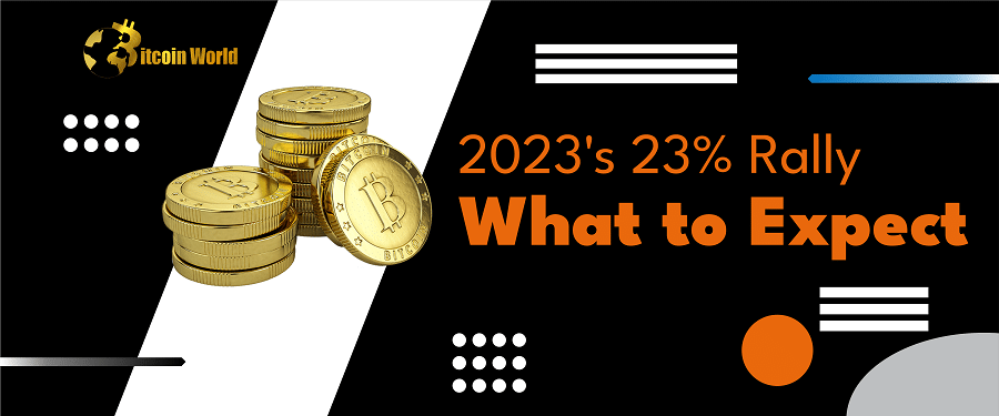 Bitcoin [BTC]: What you Should Expect Following 2023’s 23% Rally
