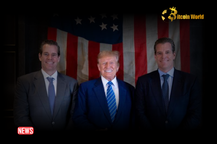 Winklevoss Twins Pledge $2m For Trump, Claiming Biden Waged War On Crypto