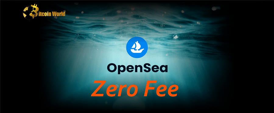 In Highly Controversial Move, OpenSea Lowers Fees to 0% for “Limited Time”